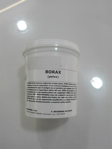 BORAX Polvo 1Kg - PINTURAS PACO´S